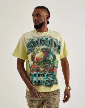 Meta Mood First Row Earth First Rhinestone Tee