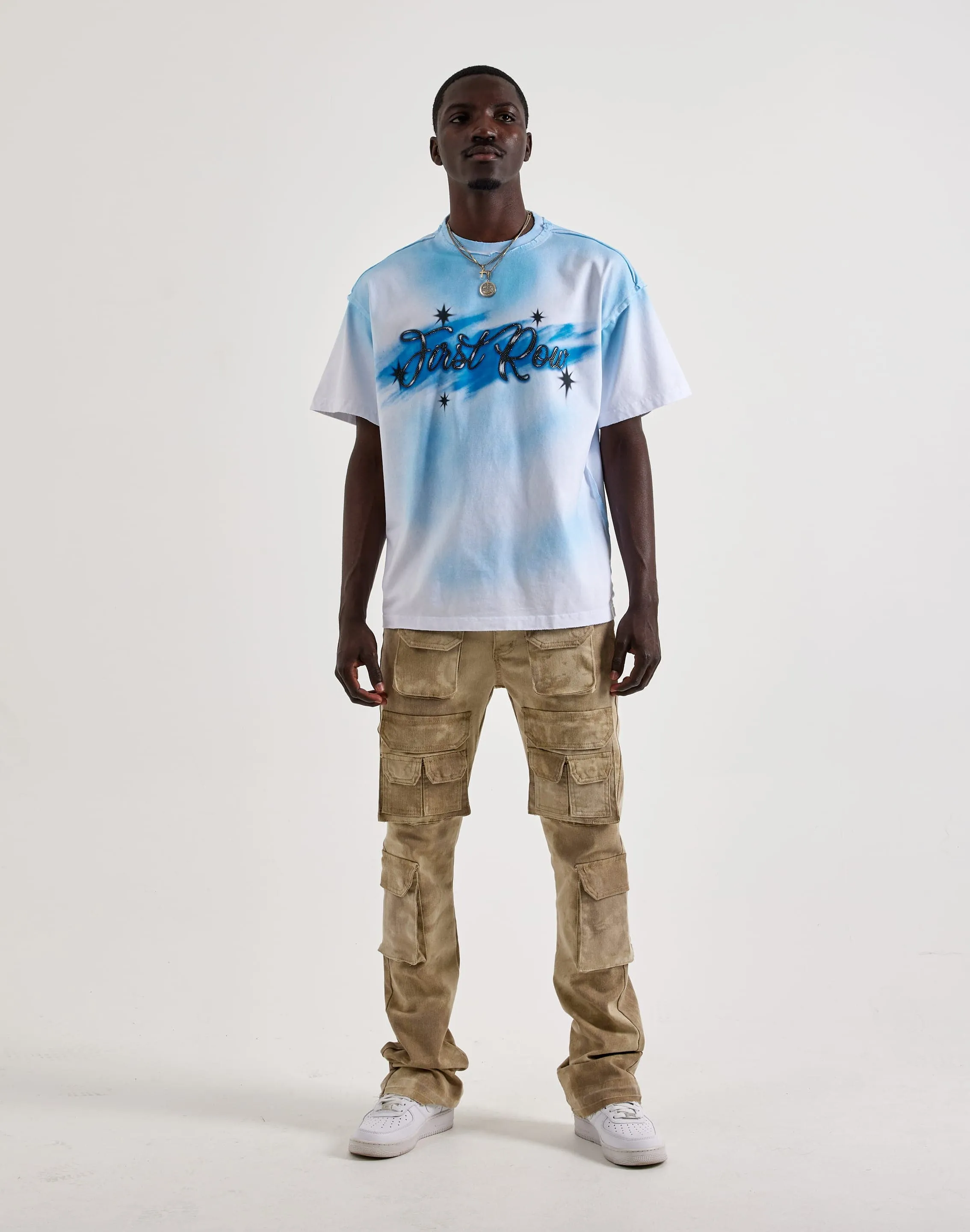 Tight Core First Row Escapes Rhinestone Tee