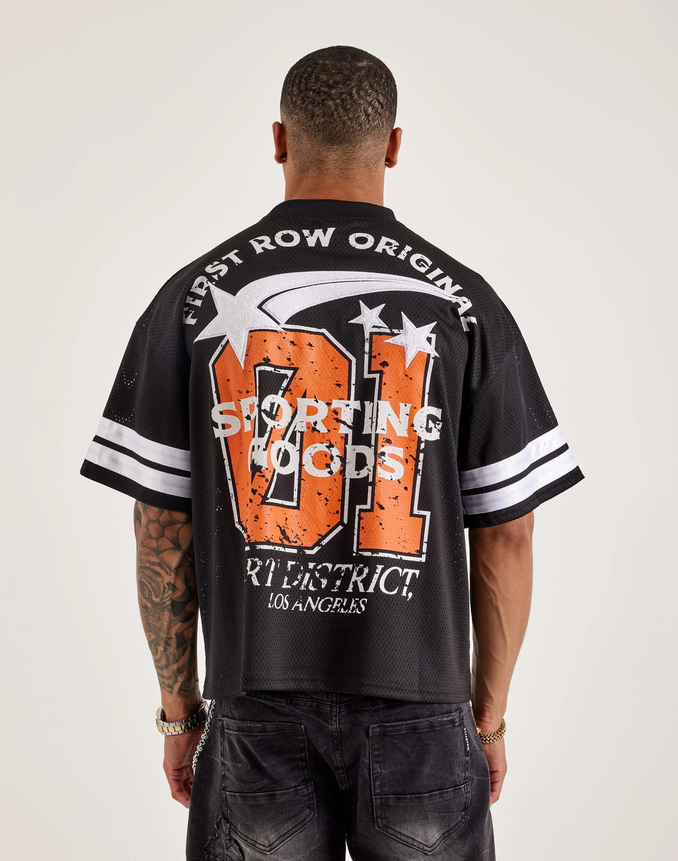 Cool Nylon First Row Football Jersey