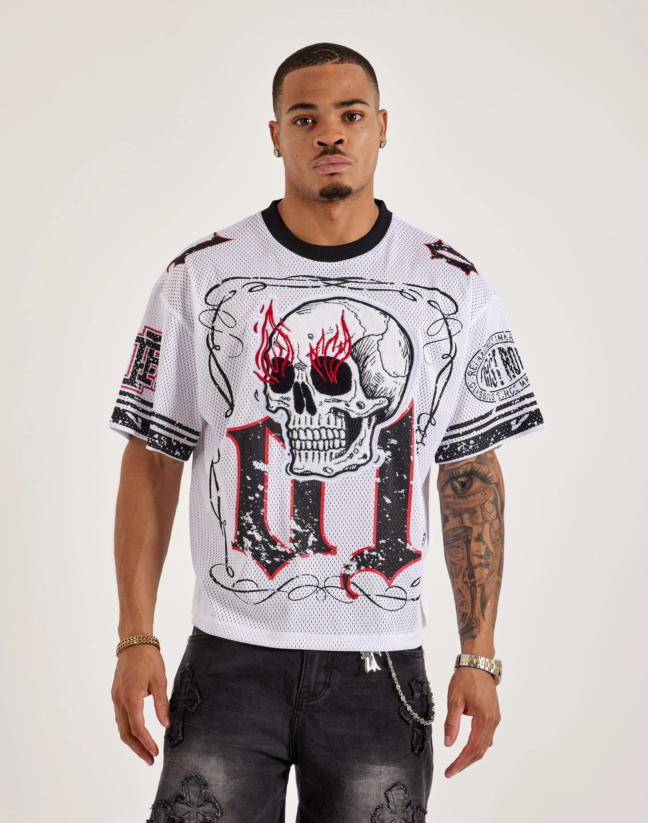 Vision Glow AntiBacterialTreatment First Row Football Jersey