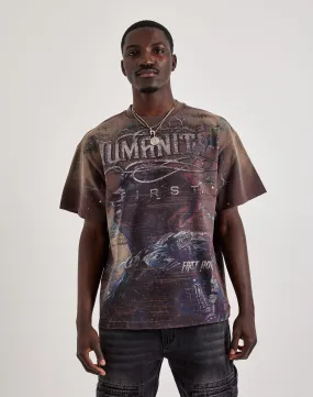 First Row Future Rhinestone Tee China Cool