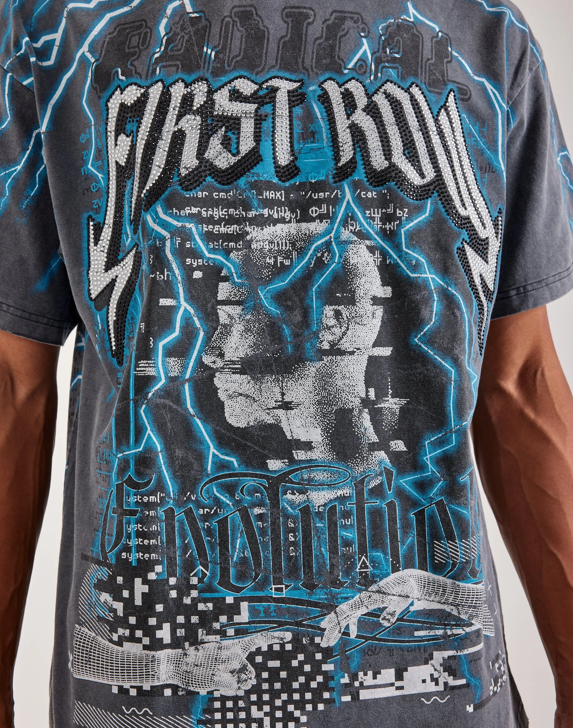 First Row Radical Tee Stretchable Material