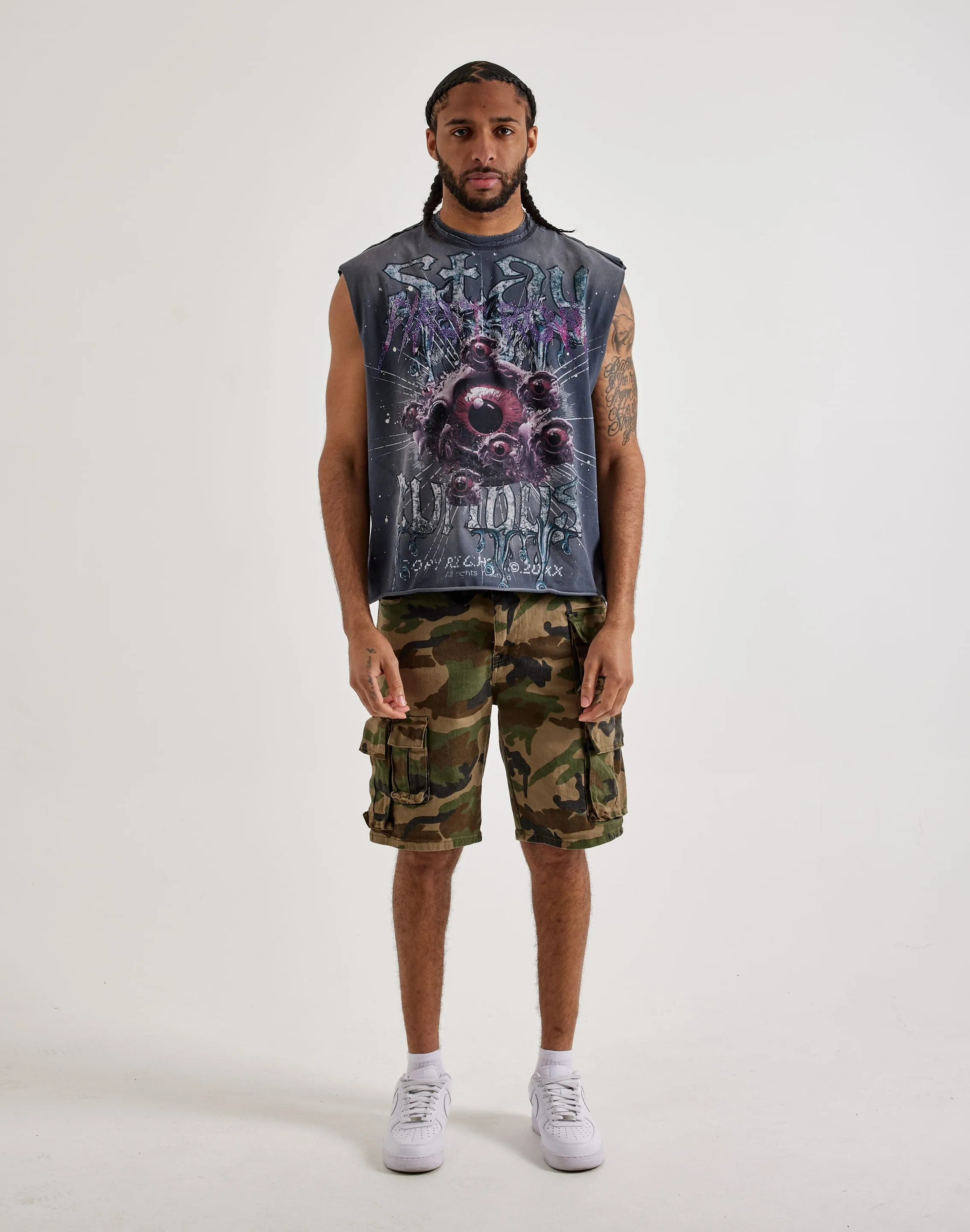 Dream Core First Row Stay Curious Sleeveless Tee
