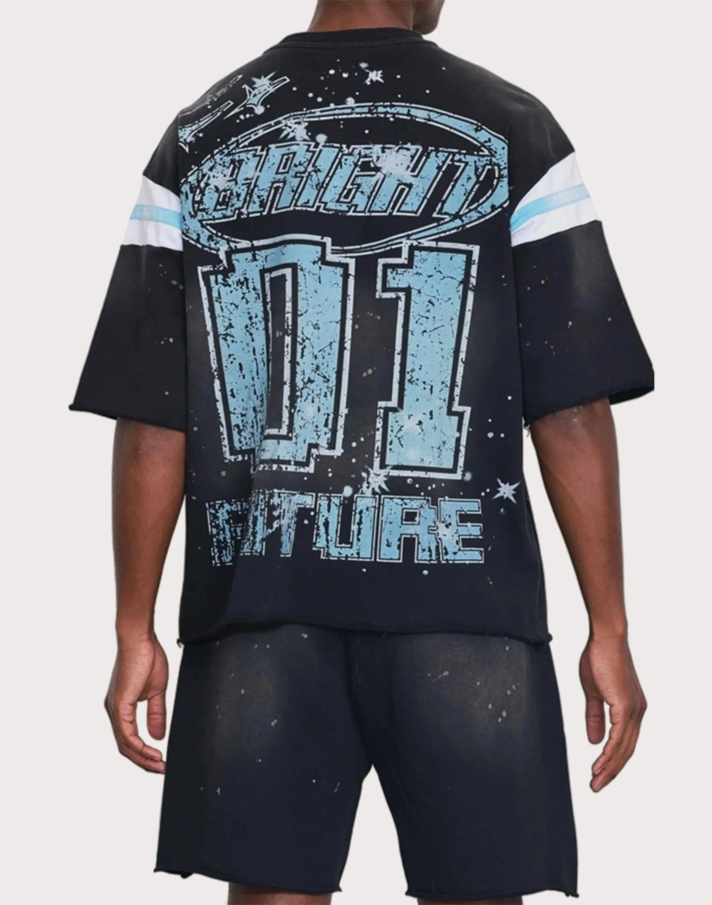 TearResistant Fabric Flexible Material First Row Washed Bright Future Stones Tee