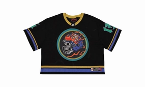 Flight Fit First Down Jersey "Black / Yellow / Blue"