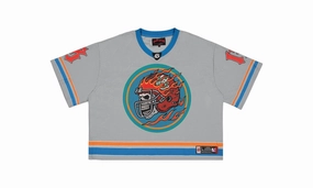 City Casual First Down Jersey "Grey / Blue / Orange"