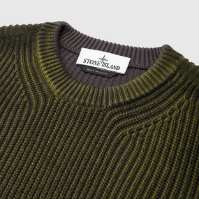 FISHERMAN'S RIB ORGANIC COTTON WITH TWO-COLOR SPRAY