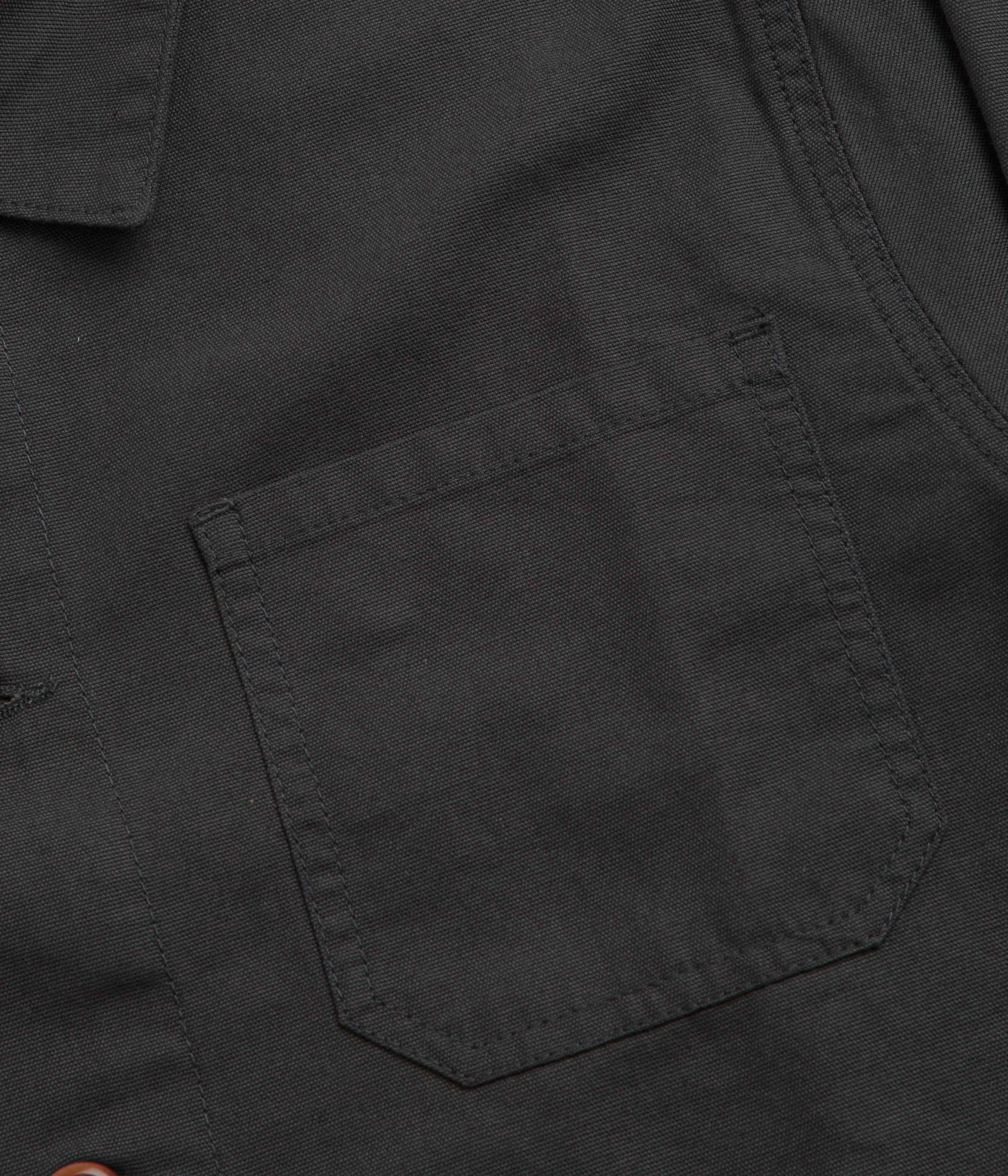 Uskees 3001 Buttoned Overshirt - Charcoal suitable for day wear