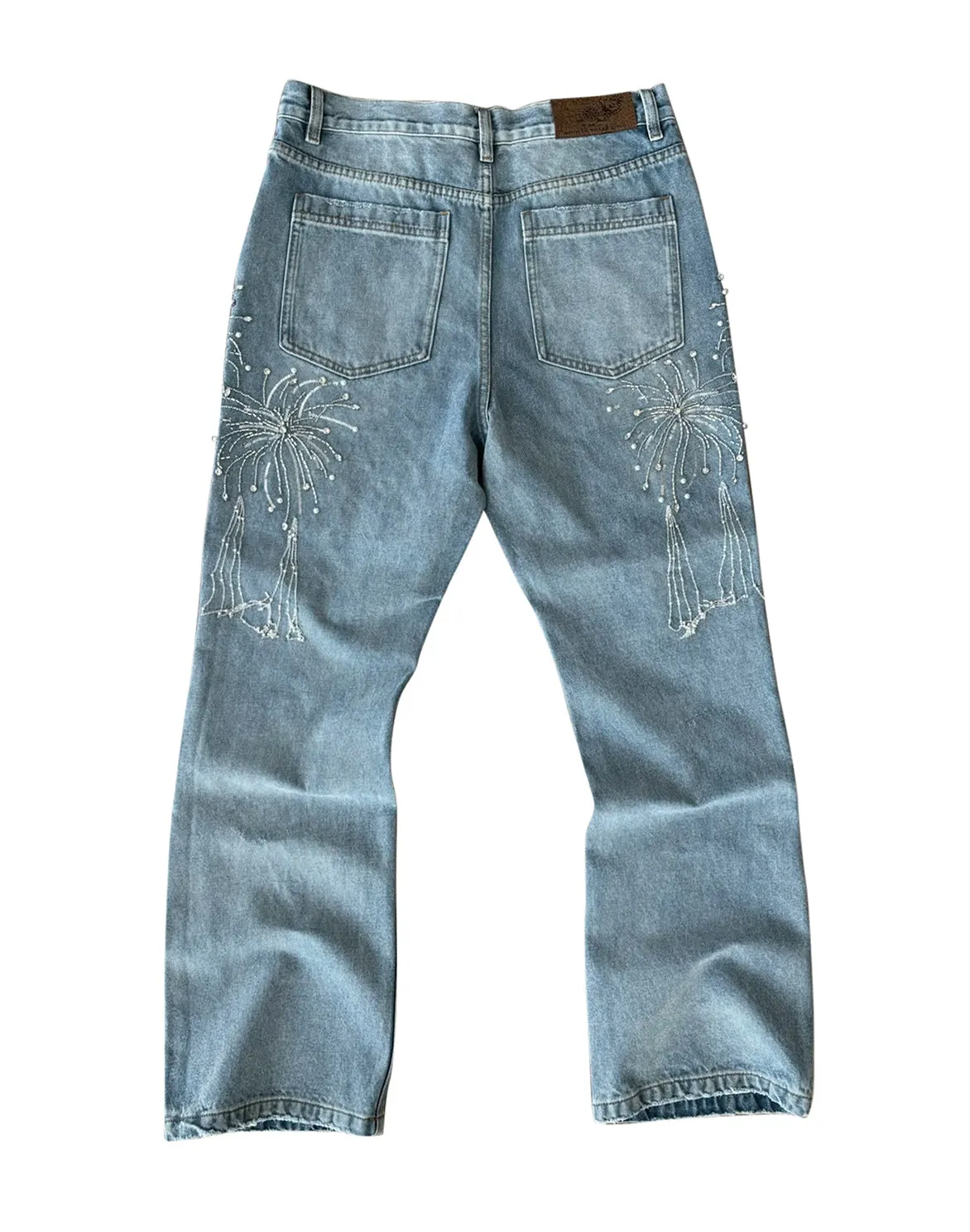 Gentle Glow Late Breeze FIREWORK WASH DENIM - BLUE