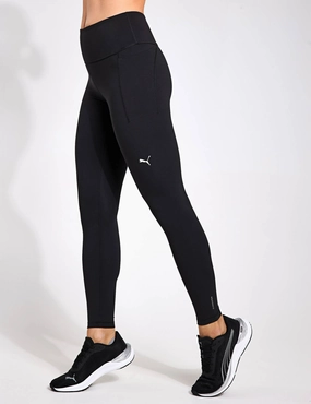 No Compression Four Way Maternity Wear Cloudspun High Waisted Full-Length Tights - Black