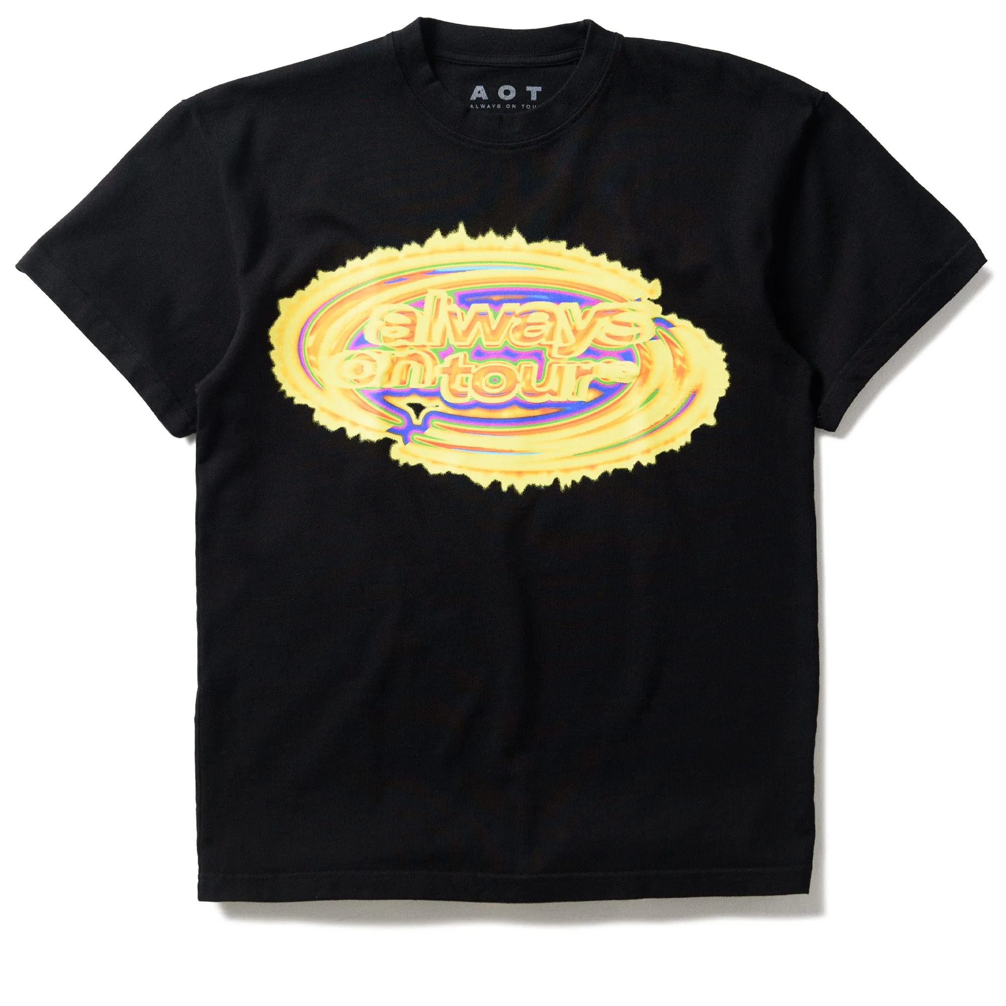 restaurant Always On Tour Aura Spinner Tee - Black