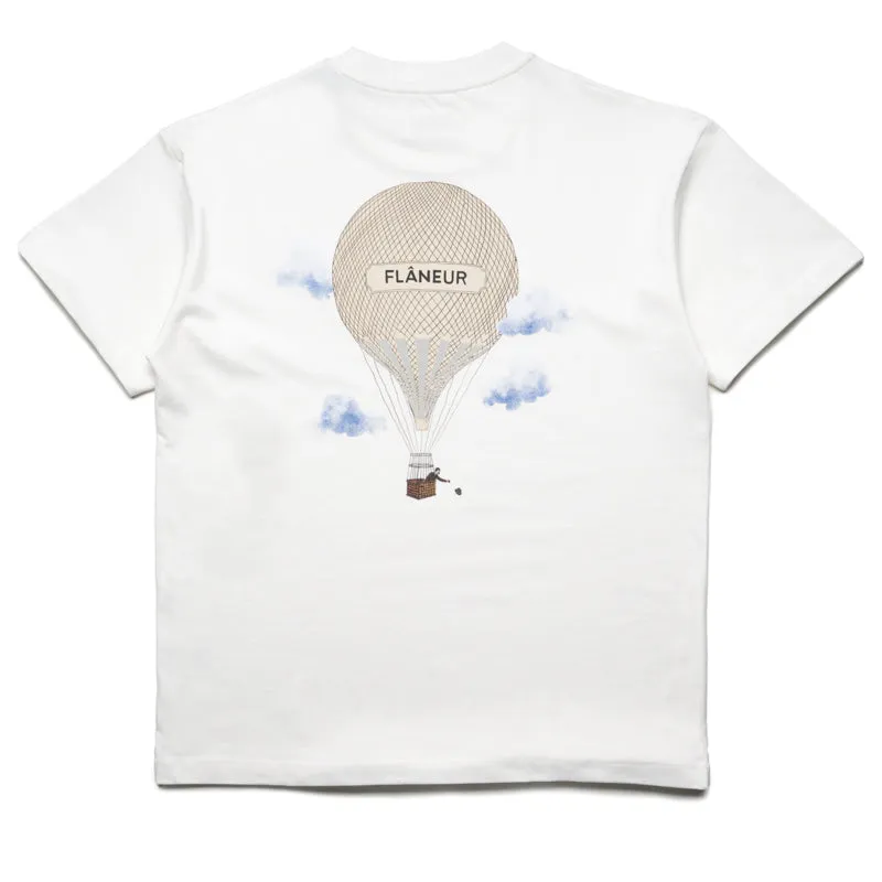 Fair trade Flaneur Aeronautique Tee - White