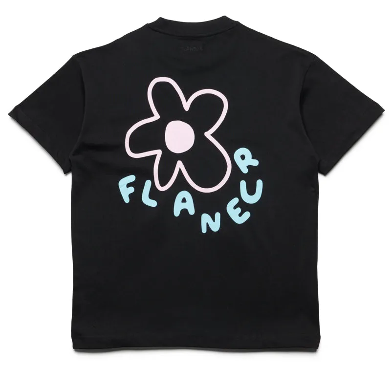 anniversary racerback Flaneur Blossom Tee - Black