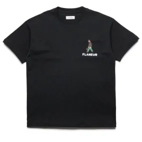 Flaneur Blurred Stroller Tee - Black In-demand Interview