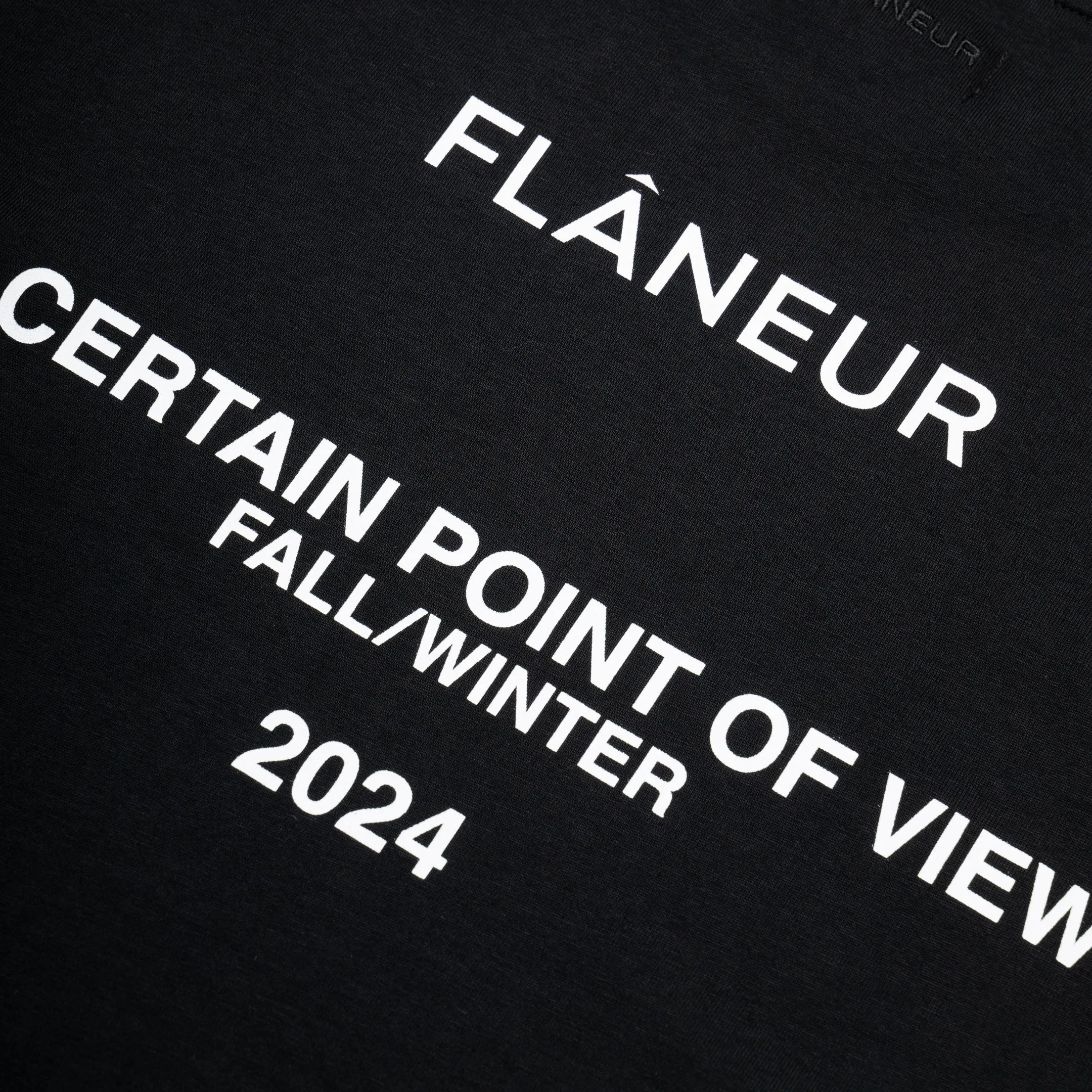 Flaneur Collection Tee - Black maternity wear