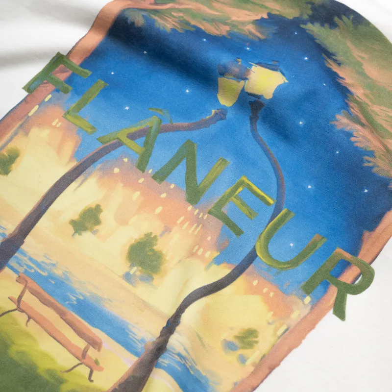 domestic Flaneur Lanterns Of Love Tee - White