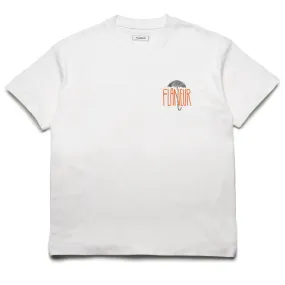 rooftop venue Flaneur Upside Down Tee - White