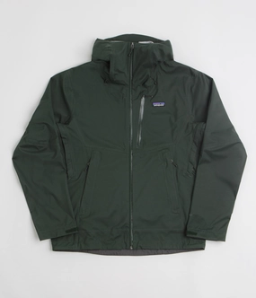 Patagonia Granite Crest Rain Jacket - Old Growth Green Classic Construct
