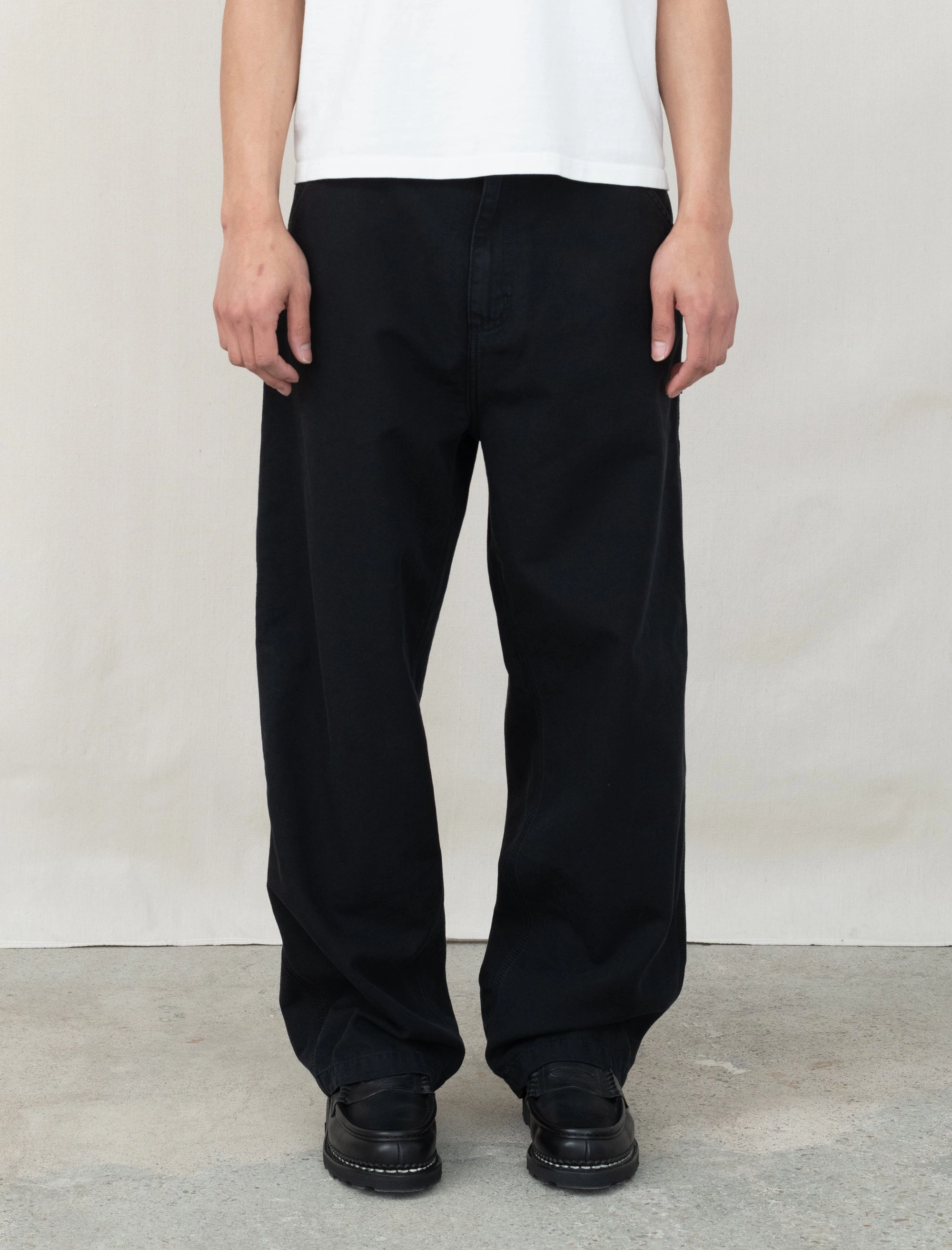 Active Stretch OG Single Knee Pant Black (Stone Wash)