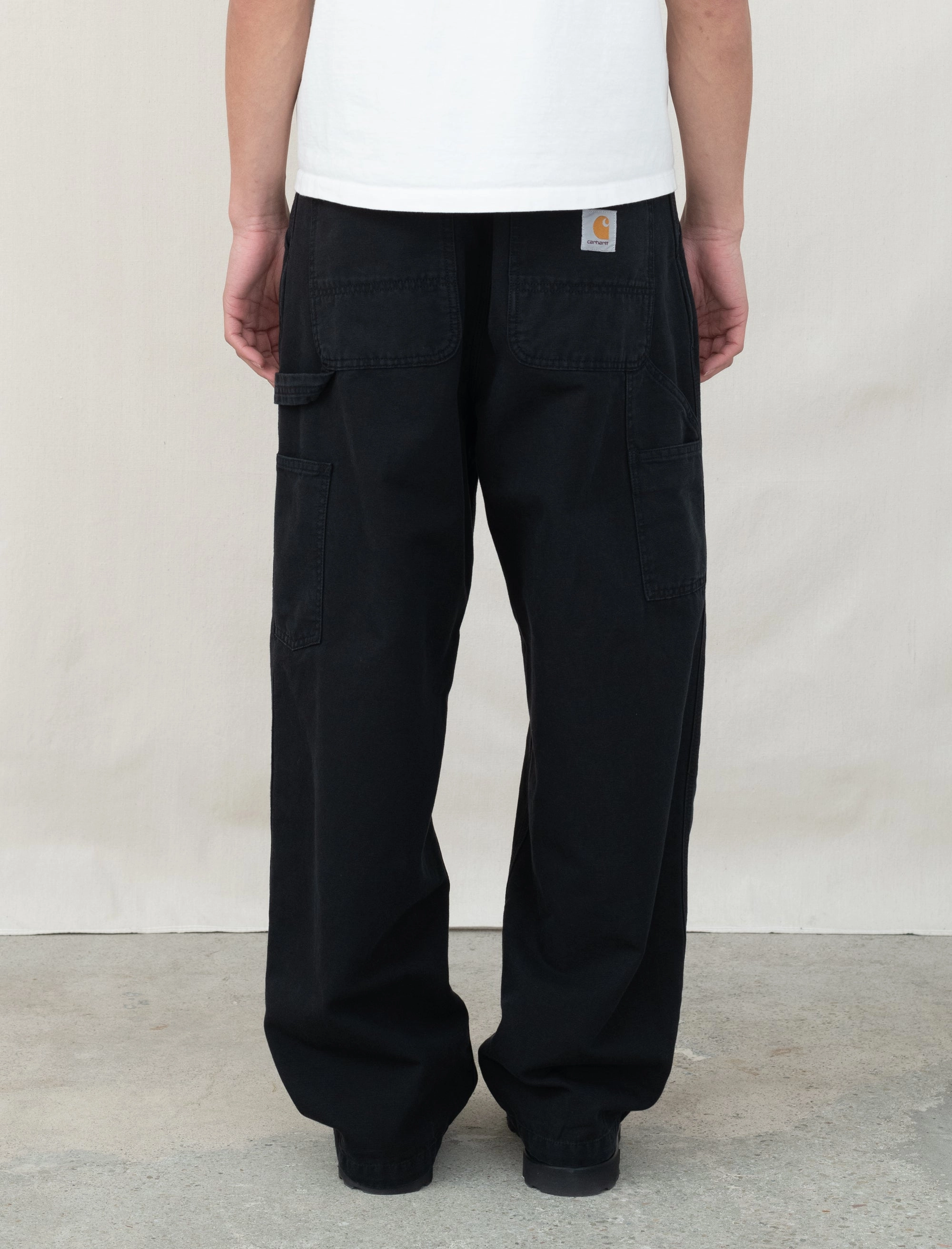 OG Single Knee Pant Black (Stone Wash) WindResistantMaterial