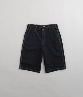 Stretchy Waist Dickies Madison Denim Shorts - Rinsed