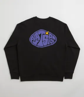 flatspot Hole Crewneck Sweatshirt - Black Essential Active product twill durability