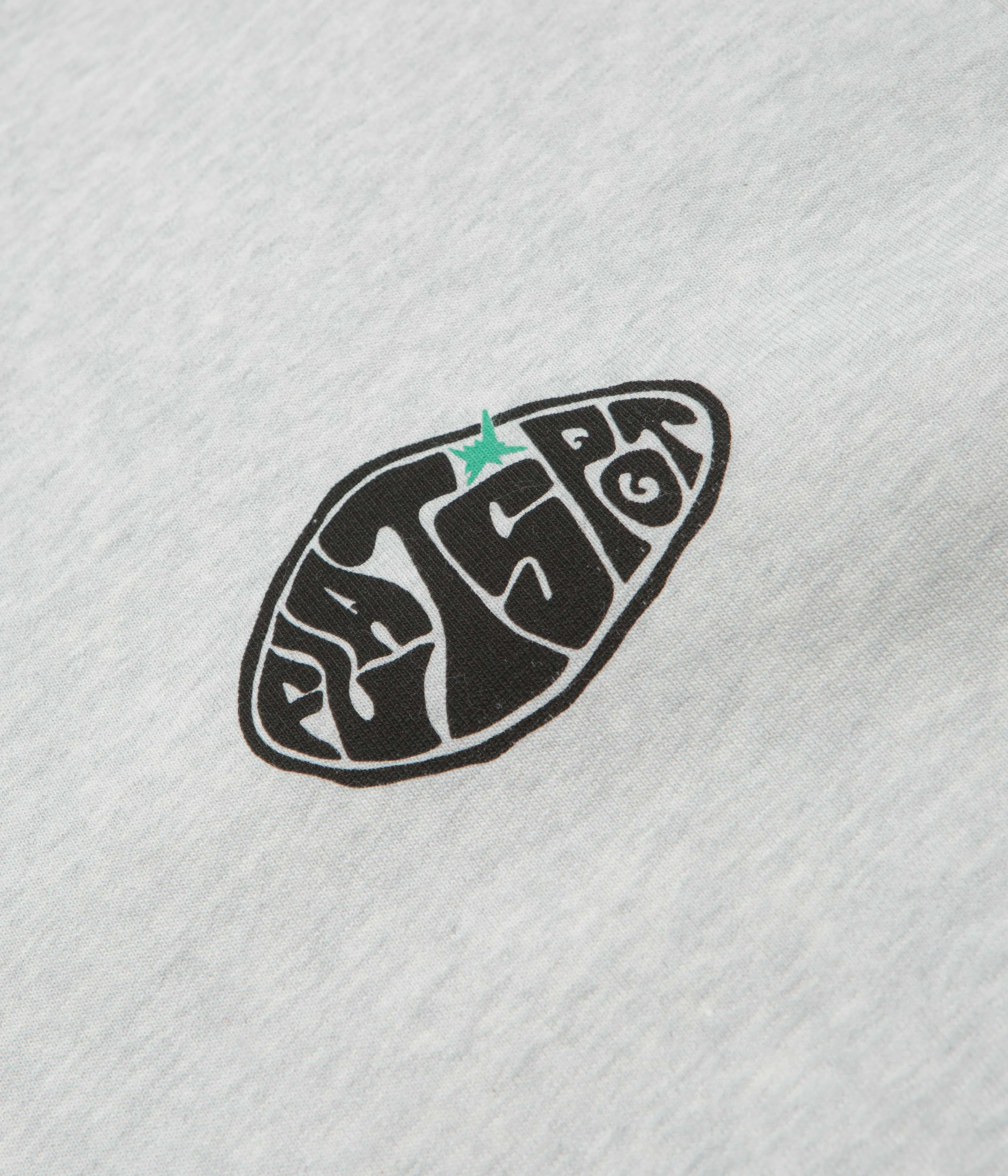 flatspot Hole Crewneck Sweatshirt - Cool Heather Grey Pullover