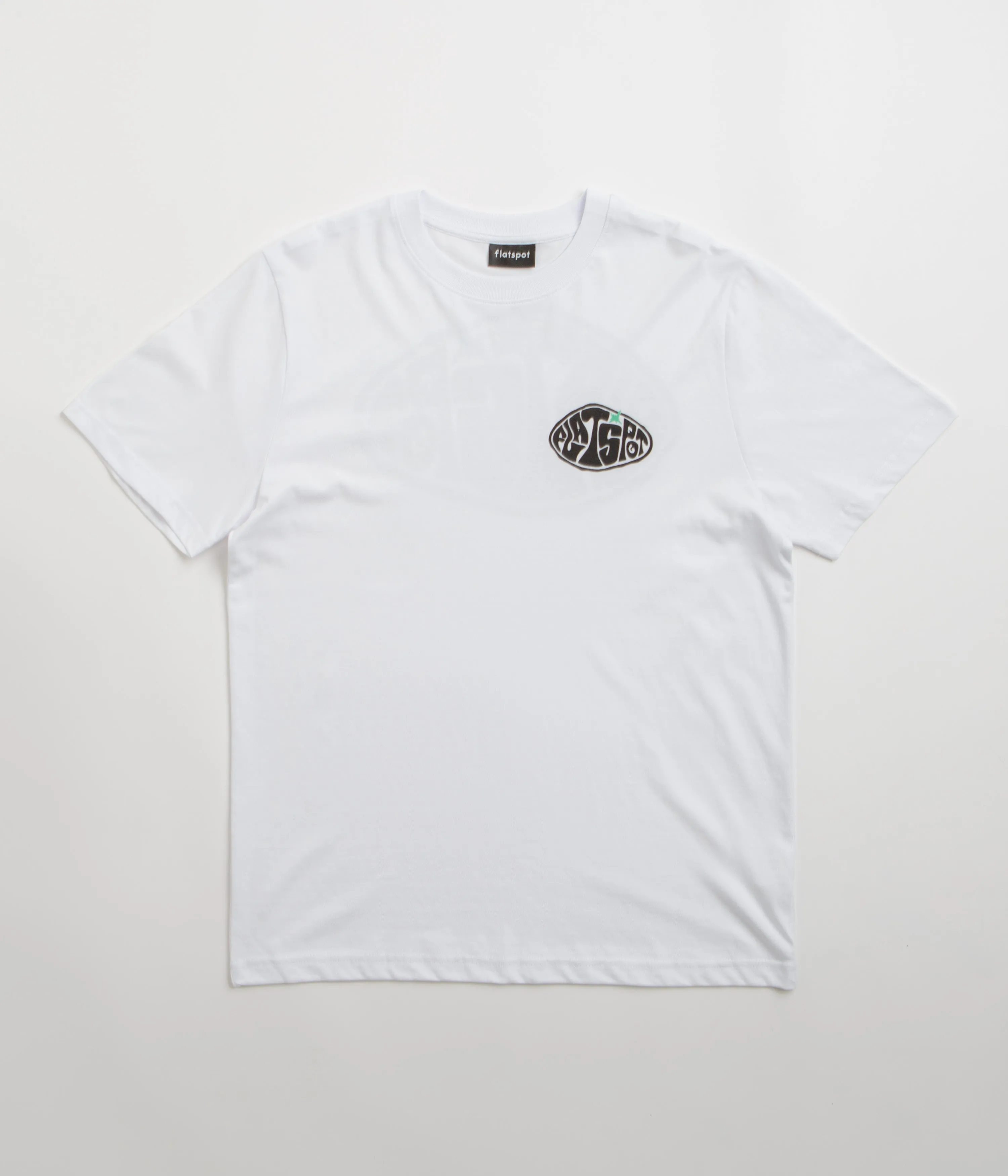 Heels flatspot Hole T-Shirt - White