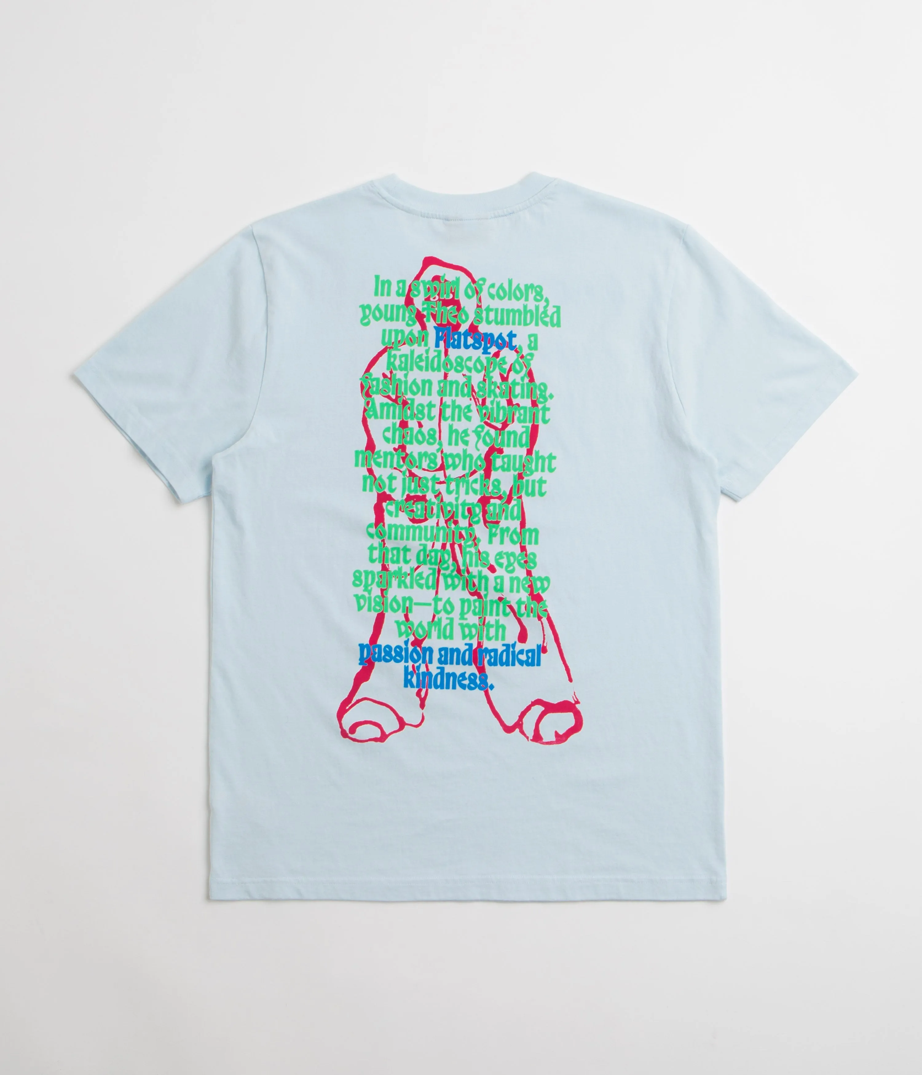 board shorts silhouette Personalized flatspot Pickle Pete T-Shirt - Blue Ice