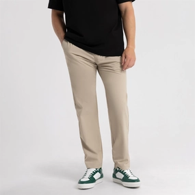 Gripper Waistband Minimal Vibe Golf Tech Carpenter Trousers Khaki