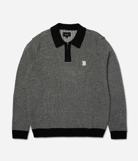Huf Megablast Two Tone Waffle Sweater Compressed Stitch All Season