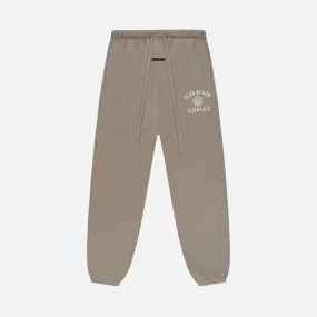 FLEECE ESSENTIAL SWEATPANT - HEATHER GREY Reinforced Edges