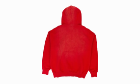 FLEECE PO HOODY HOODIES "RED"
