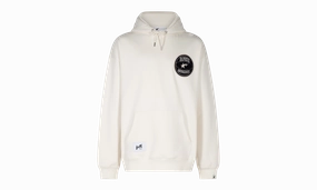 Fleece Pullover Hoodie "Stadium Goods X BAPE? - Court White"