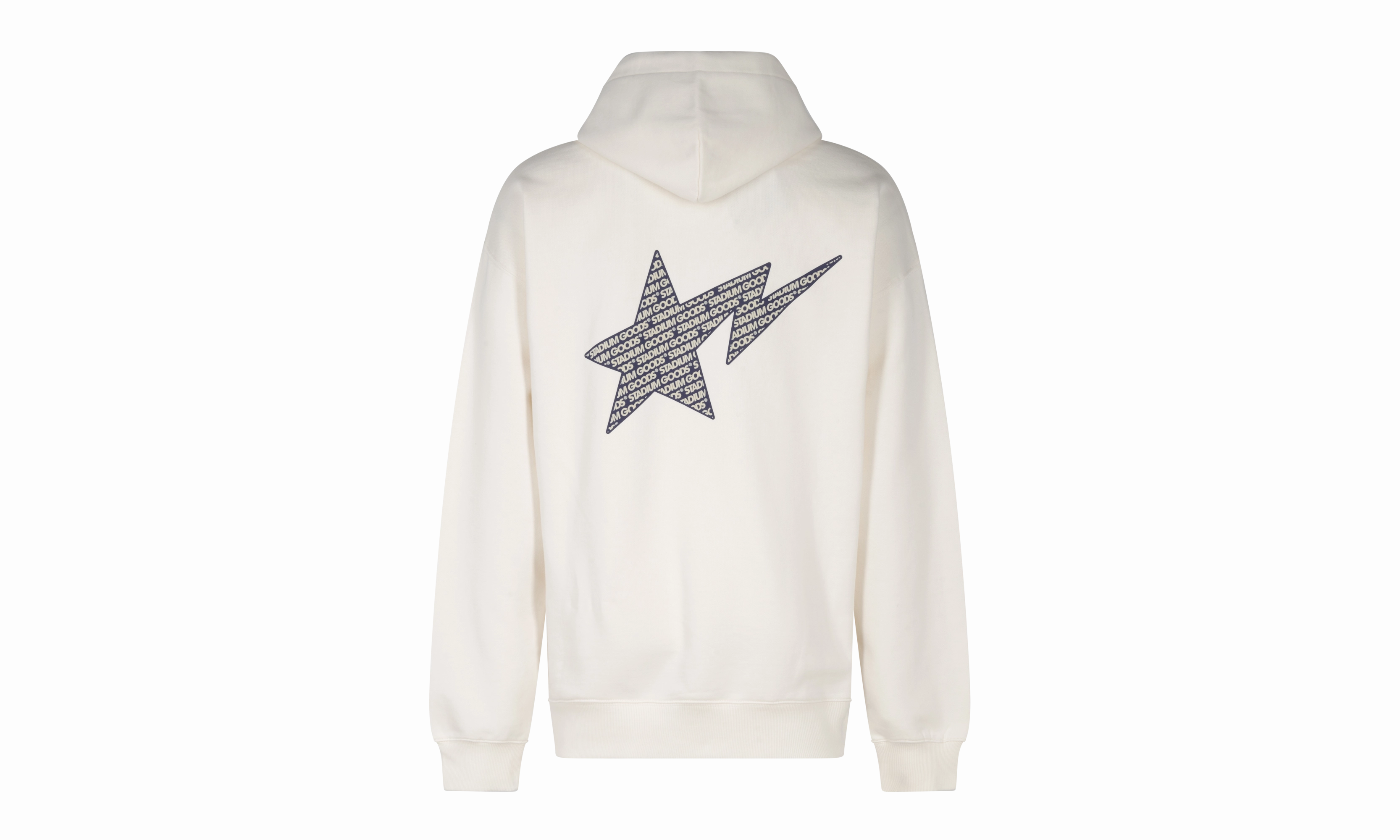 Fleece Pullover Hoodie "Stadium Goods X BAPE? - Court White"