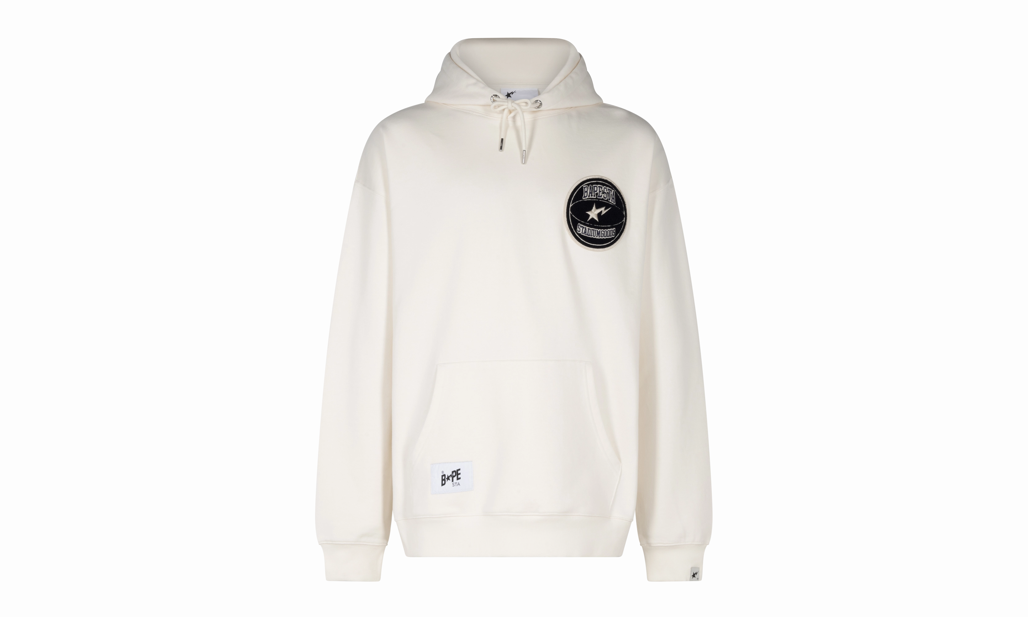 Fleece Pullover Hoodie "Stadium Goods X BAPE? - Court White"