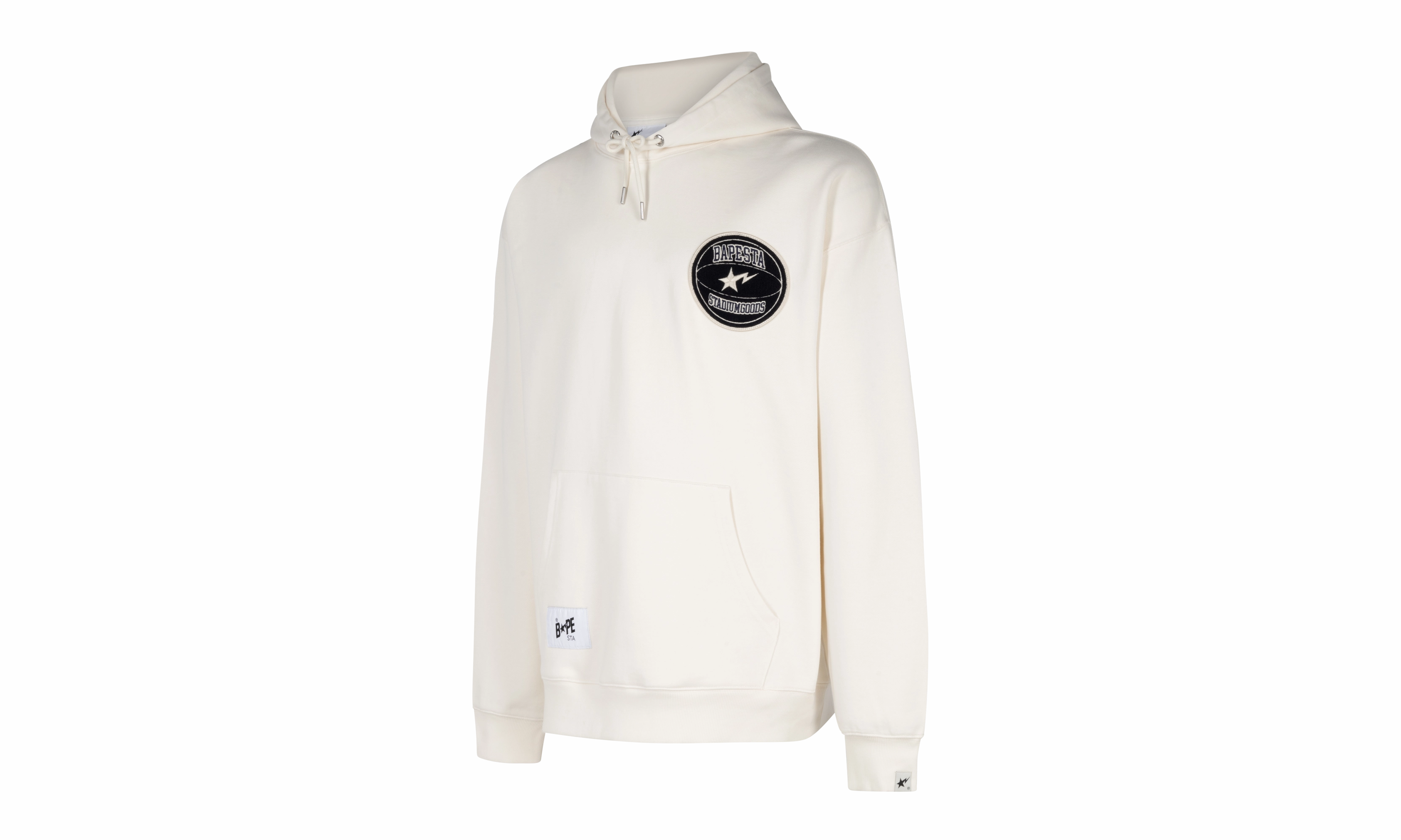 Fleece Pullover Hoodie "Stadium Goods X BAPE? - Court White"
