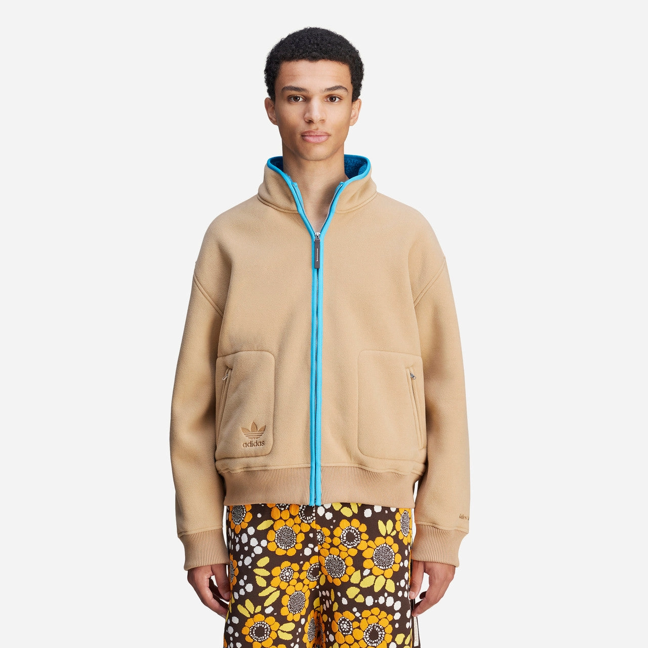 suitable for indoor activities Fleece Top x Wales Bonner