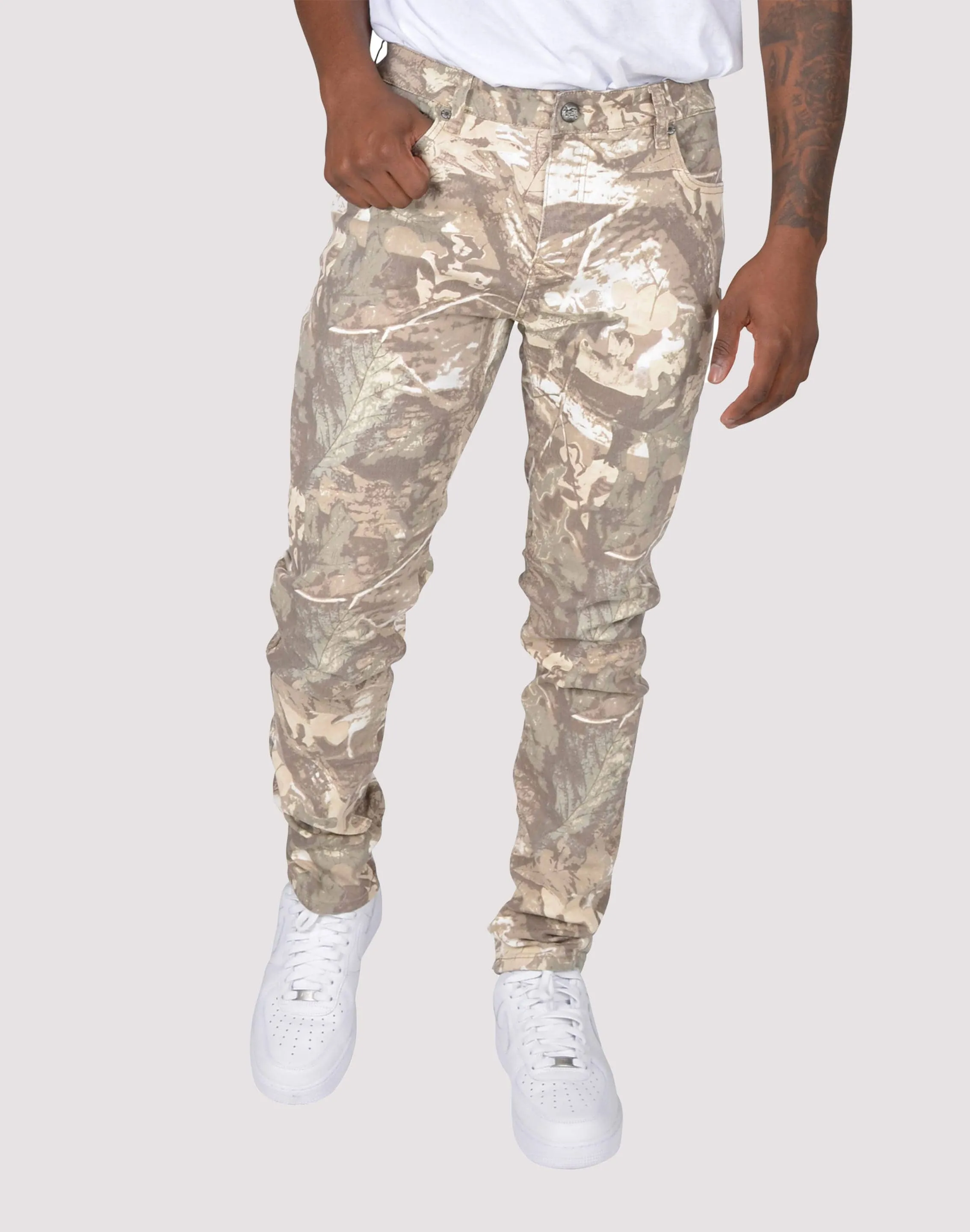 DoubleStitchedSeams Grindhouse Washed Denim Jeans