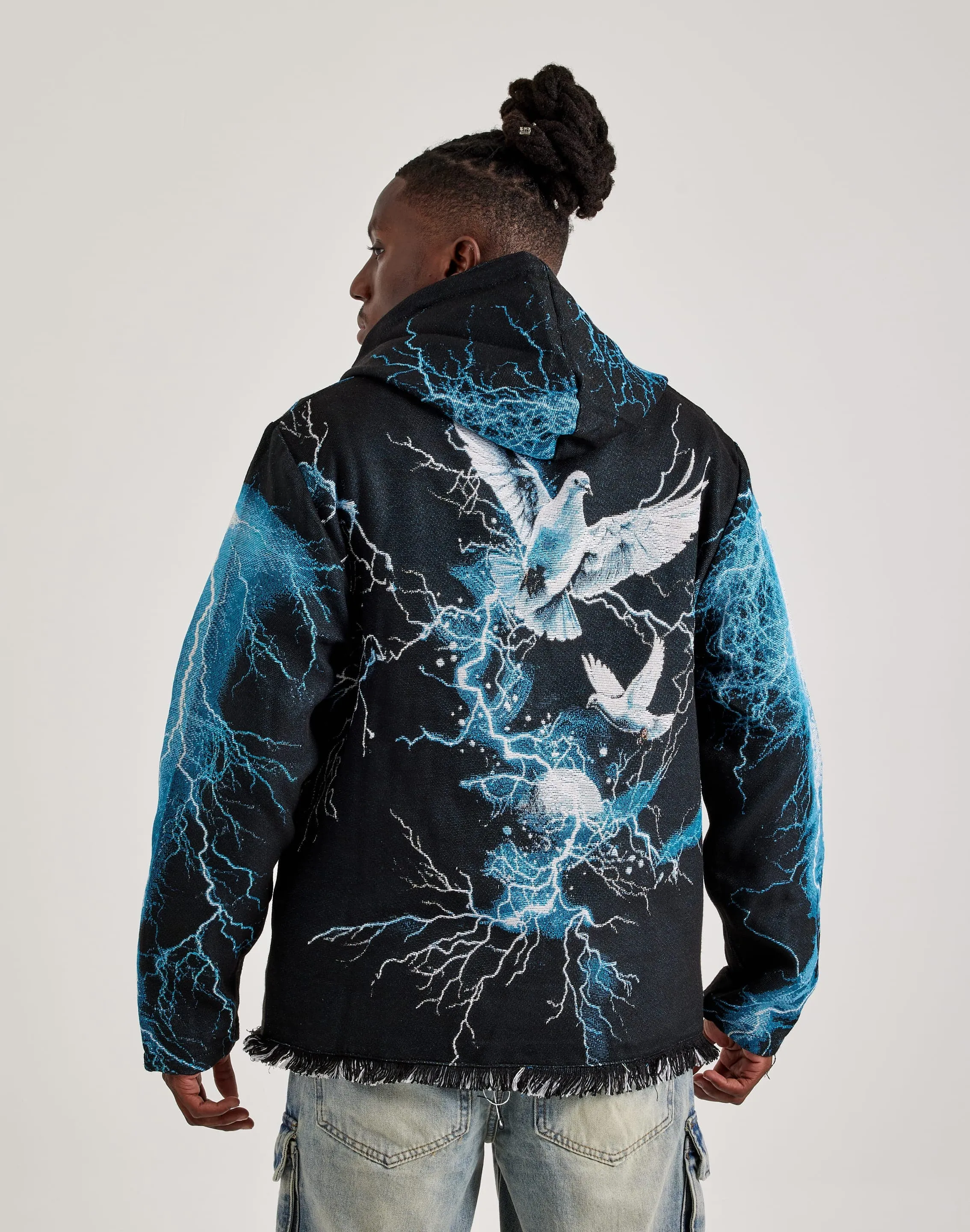 Glass Fit Majestik No Way Out Tapestry Hoodie