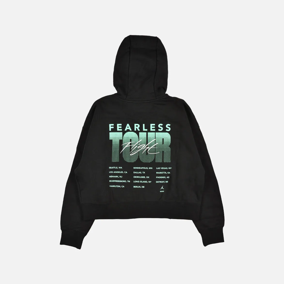 WMNS AIR JORDAN HL FEARLESS HOODIE - BLACK Push Edge