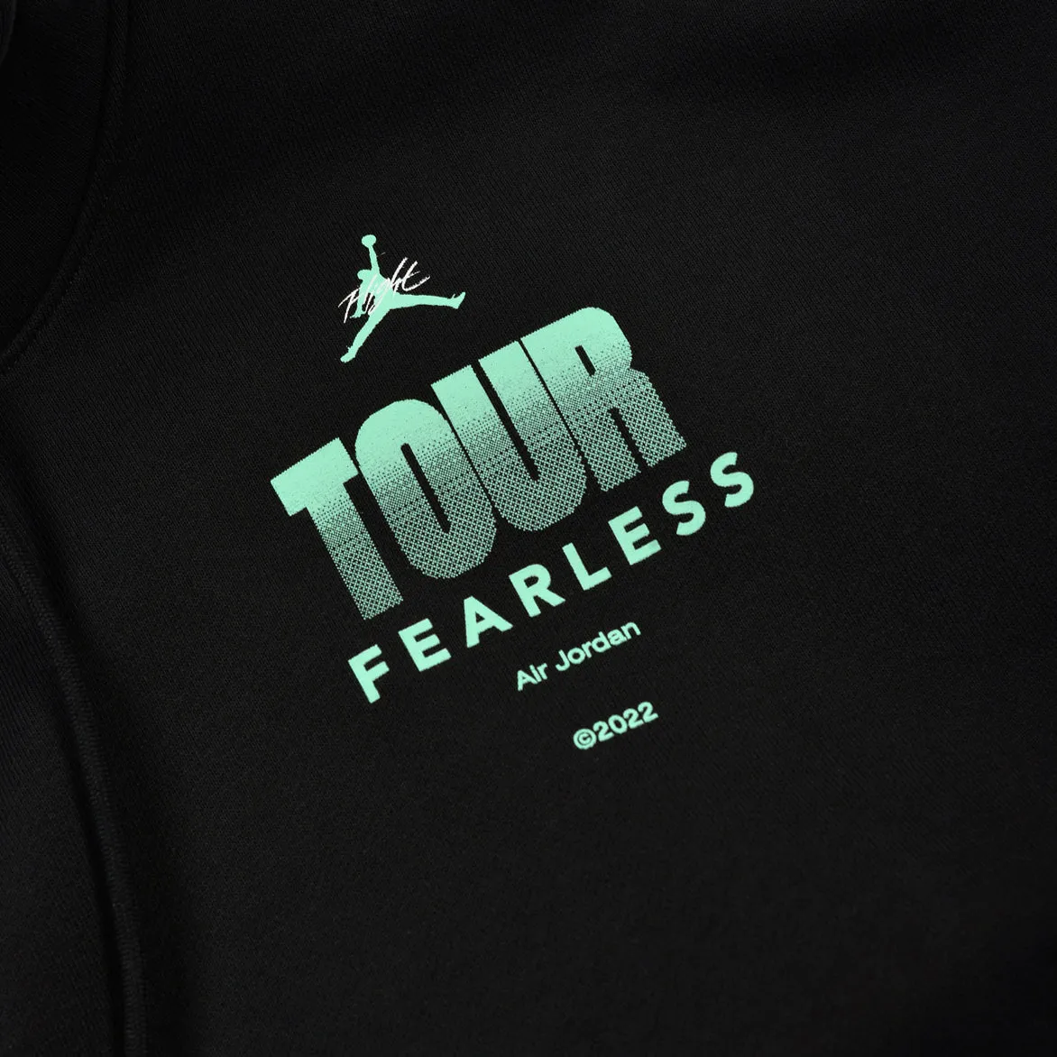 WMNS AIR JORDAN HL FEARLESS HOODIE - BLACK Heroine Glow