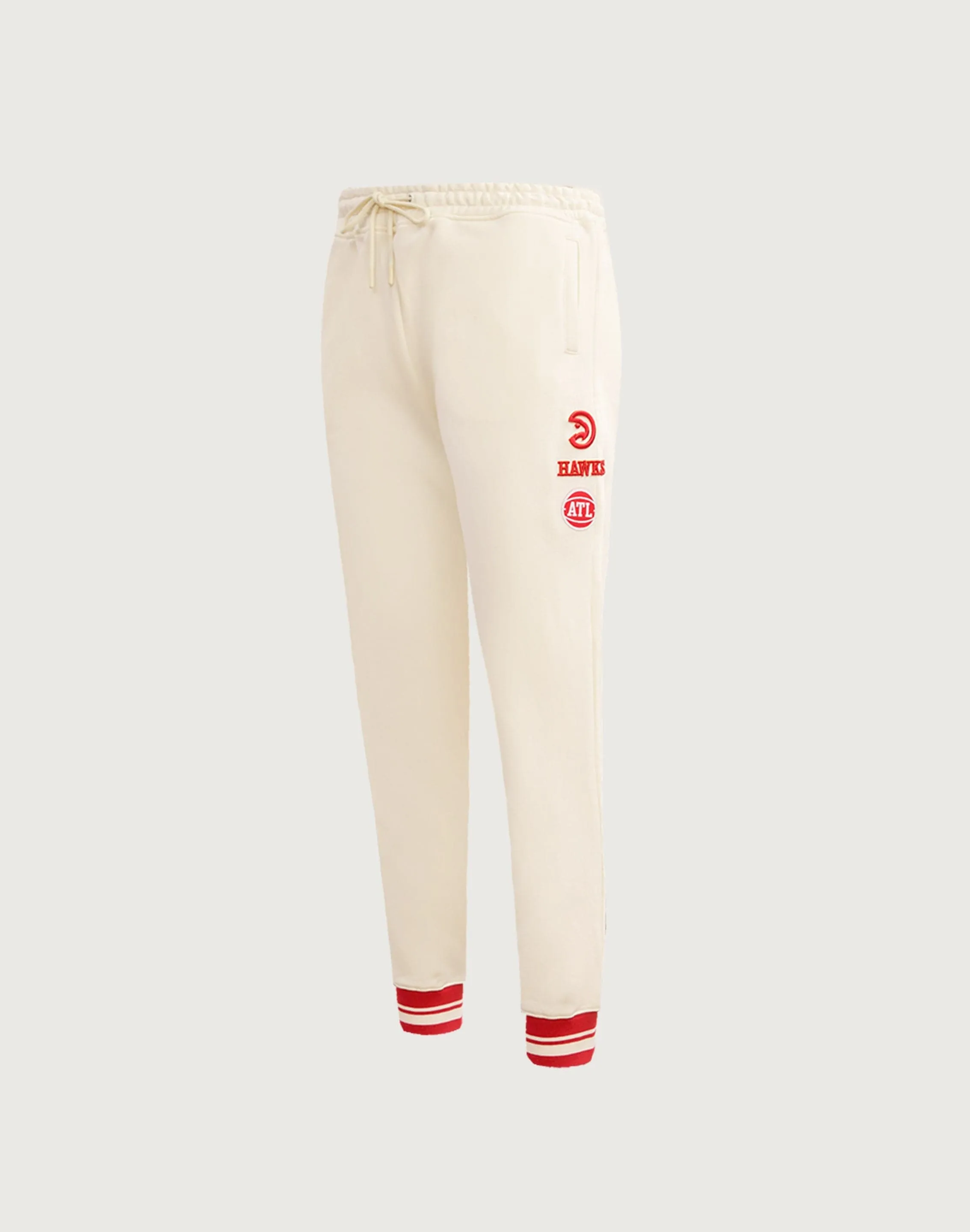 Compression Fit ElasticCuffDesign Pro Standard NBA Atlanta Hawks Retro Classic Rib Sweatpants