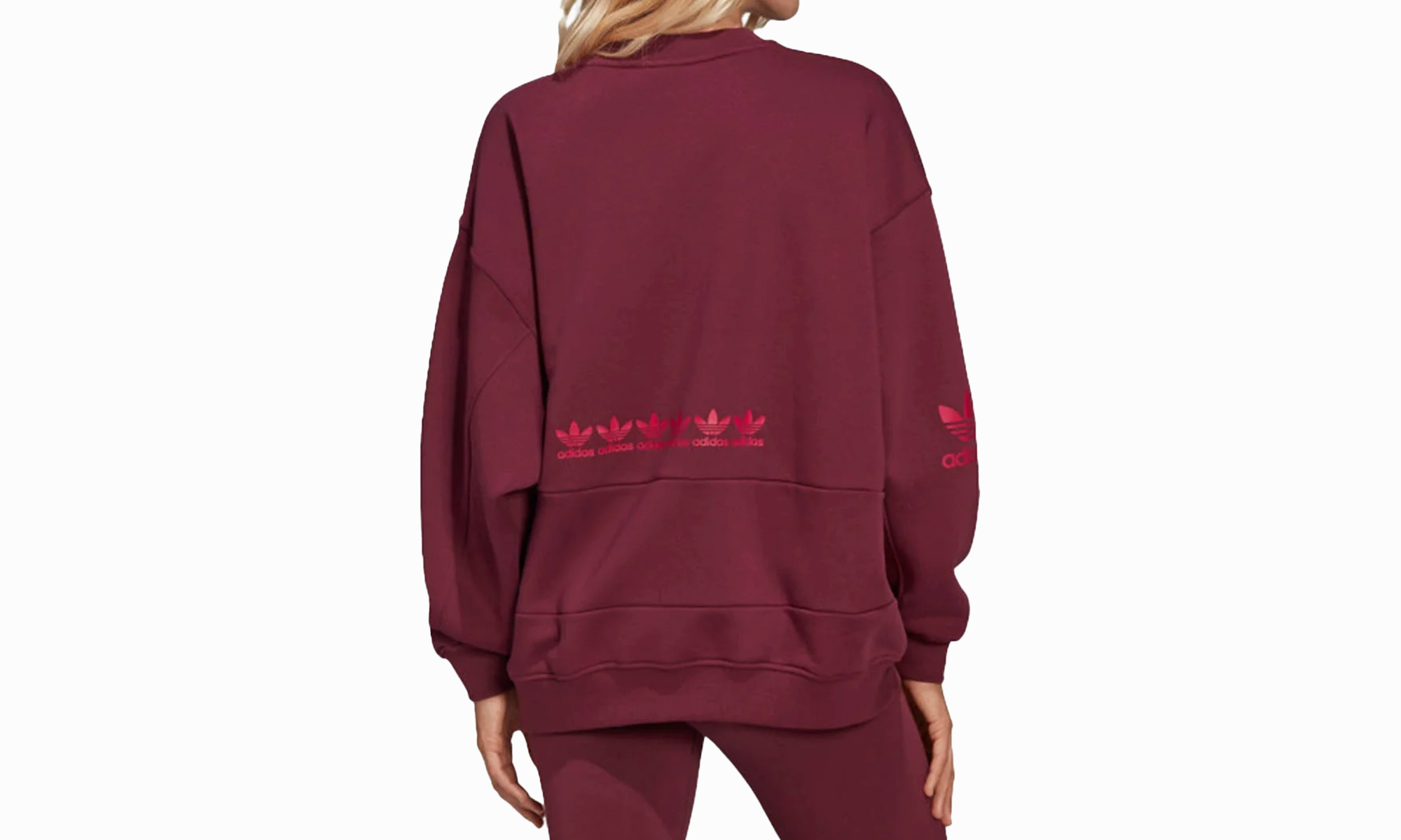 Logo Play Sweatshirt "Victory Crimson" Antibacterial Finish