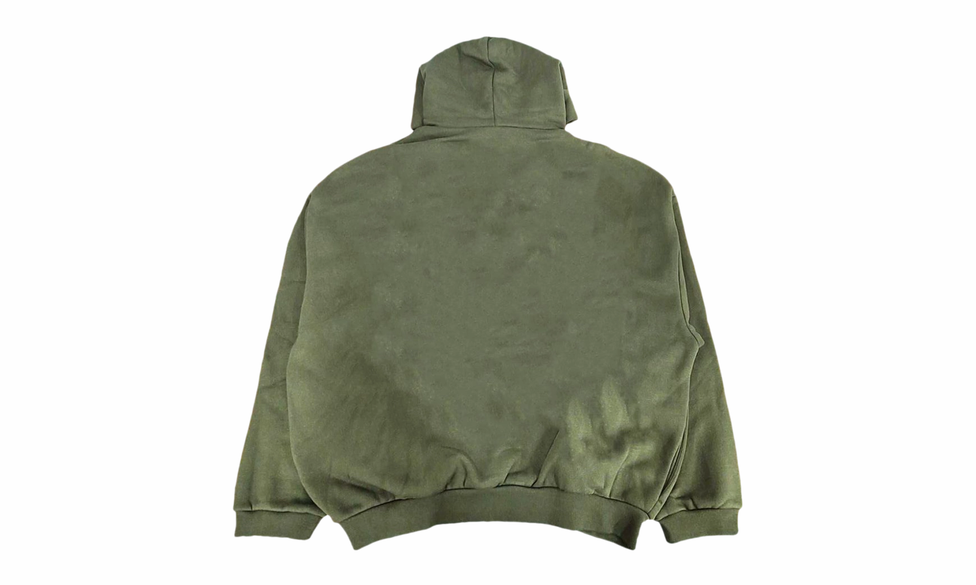 Fleece Pullover Hoodie "Military" Island Vibe