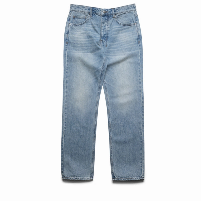 Smooth Yarn Magnetic Closure Ksubi Hazlow Striker Denim Pant - Indigo