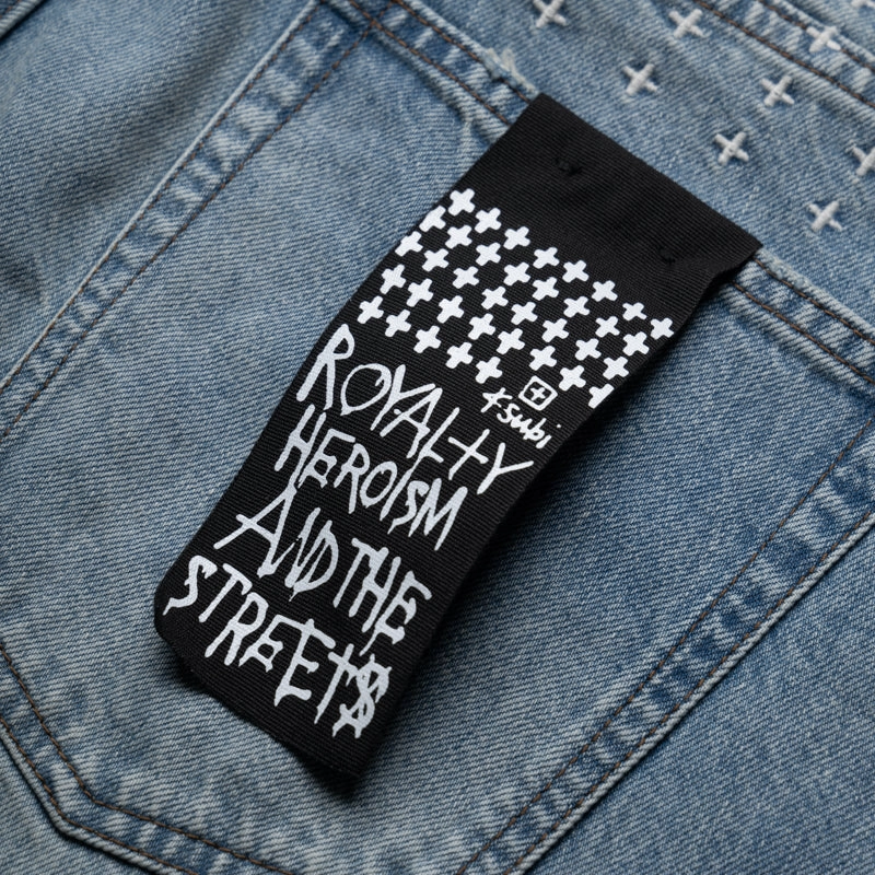 Korean Fresh Ksubi Hazlow Striker Denim Pant - Indigo