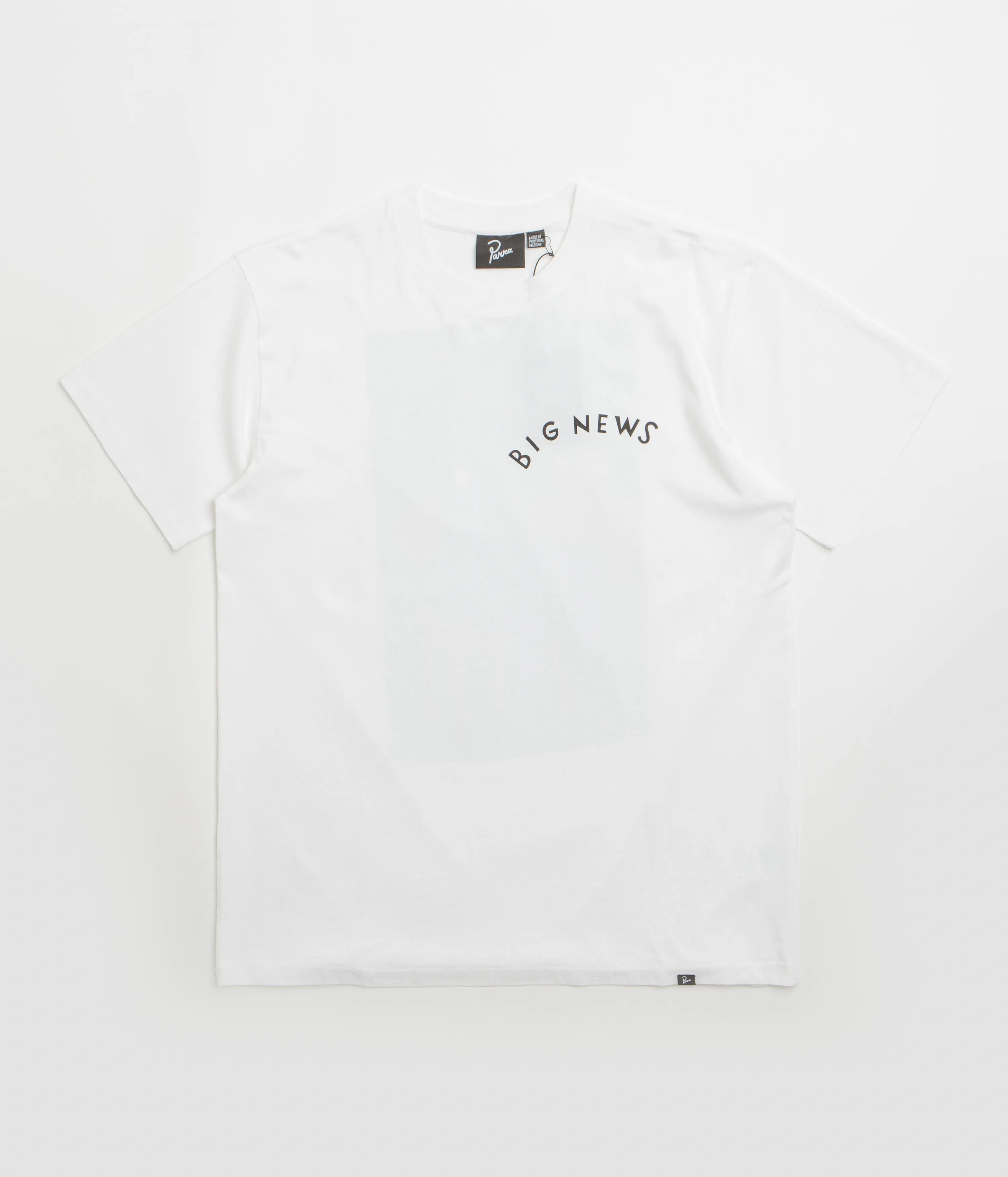 by Parra Big News T-Shirt - White rural climate