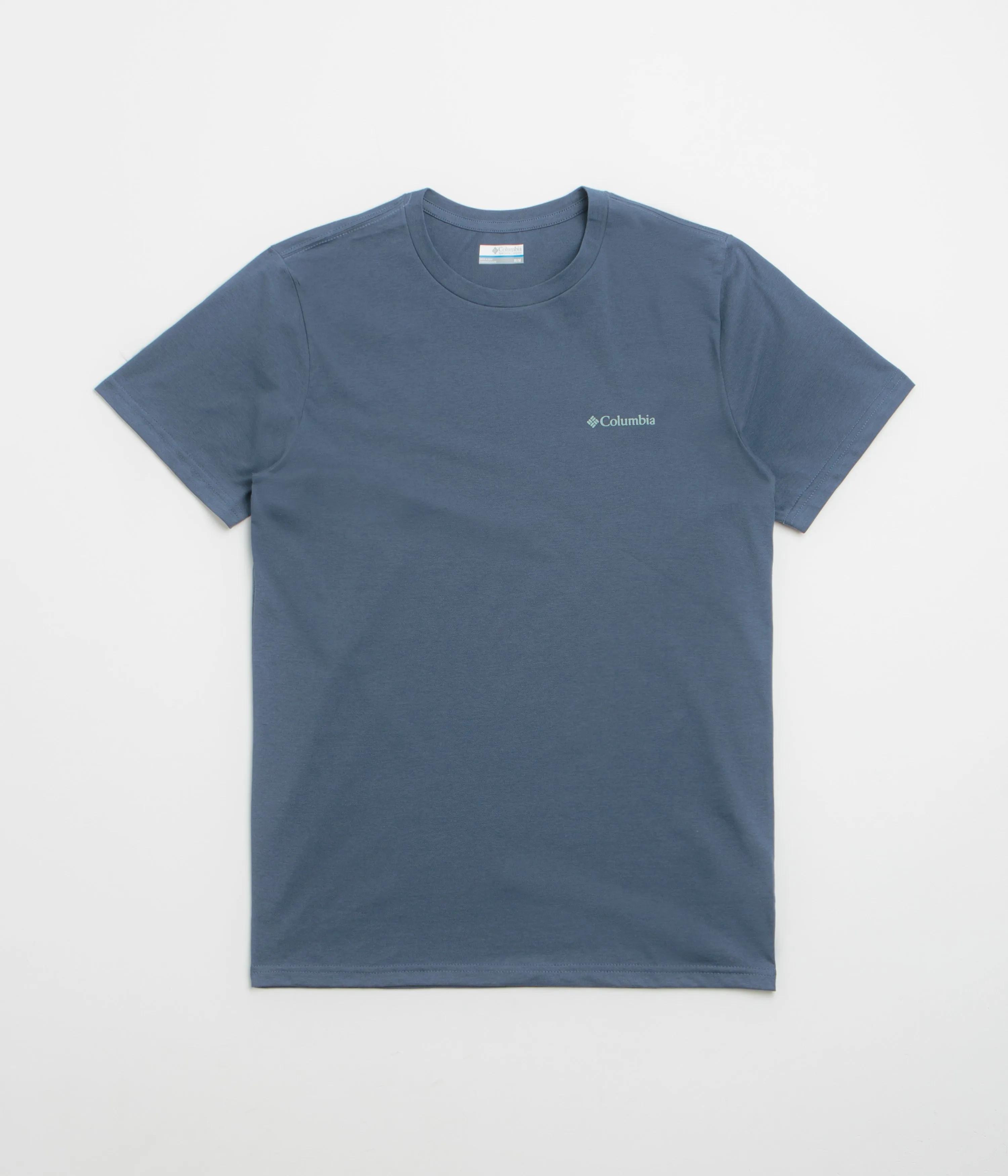 Columbia Rapid Ridge Back Graphic II T-Shirt - Dark Mountain / Amazing Heights casual event bus event