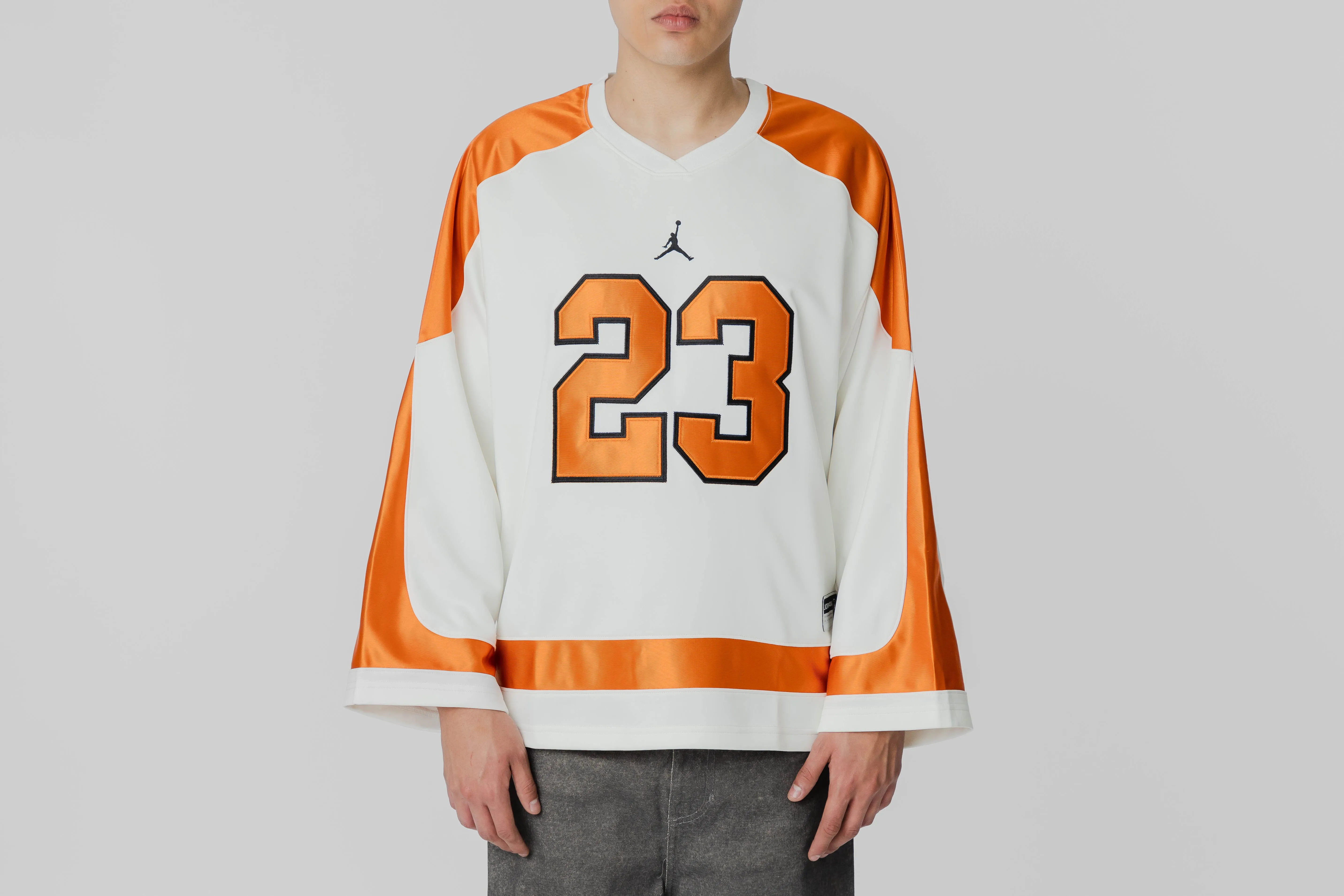 AntiStatic Treatment Jordan Brooklyn University Hockey Jersey